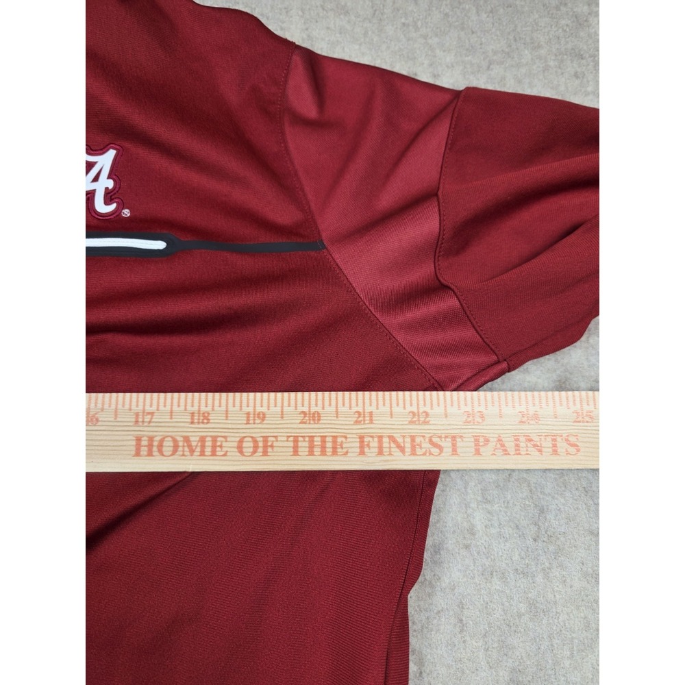 Nike 1/4 Zip Pullover Fleece Dry Fit Sweatshirt Mens Large NCAA Alabama Football - Picture 8 of 9